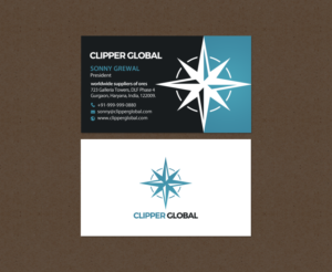 Business Card Design by chandrayaan.creative for Clipper Global | Design: #13246104
