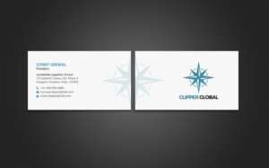 Business Card Design by chandrayaan.creative for Clipper Global | Design: #13250580