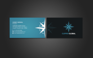 Business Card Design by chandrayaan.creative for Clipper Global | Design: #13250584