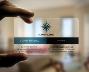 Business Card Design by chandrayaan.creative for Clipper Global | Design: #13250586