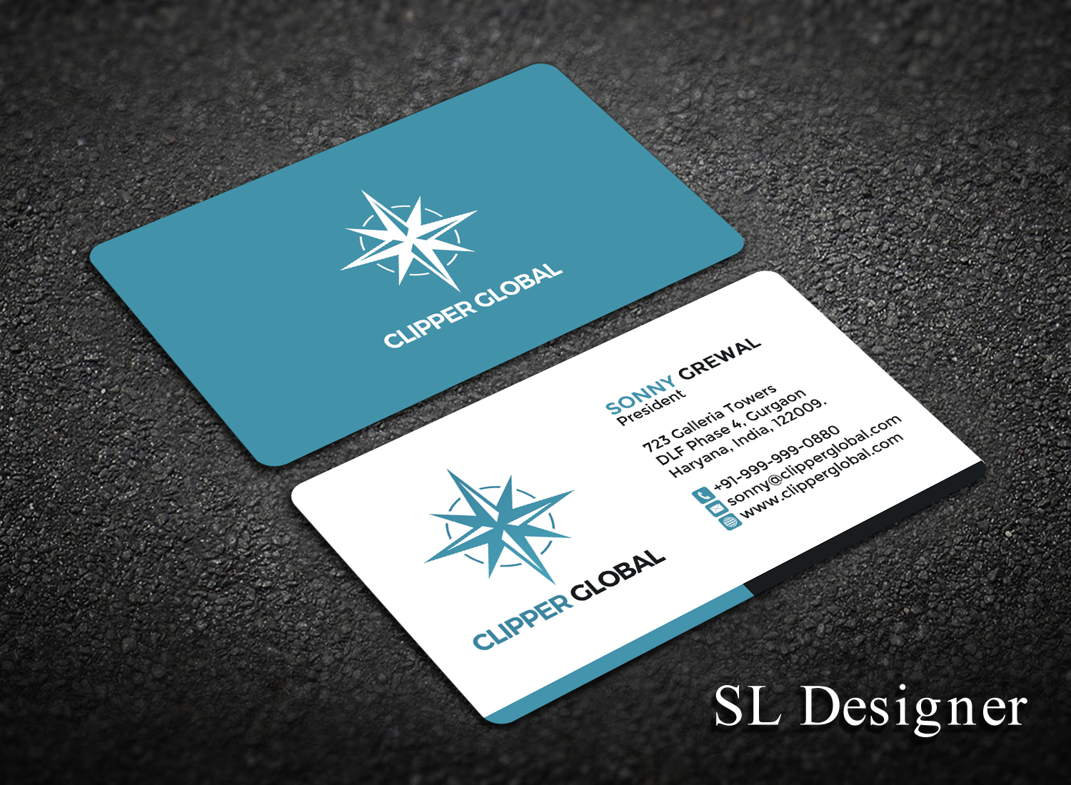 Business Card Design by SL Designer for Clipper Global | Design #13242748