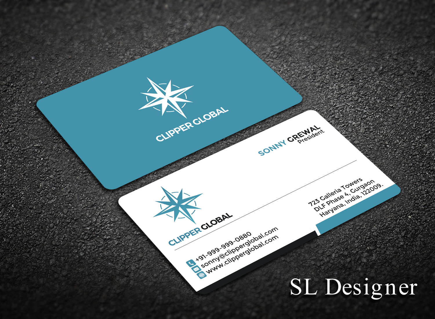 Business Card Design by SL Designer for Clipper Global | Design #13242749