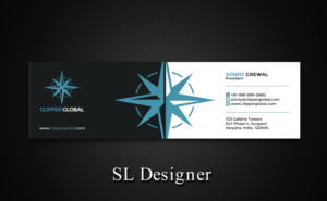Business Card Design by SL Designer for Clipper Global | Design: #13242754