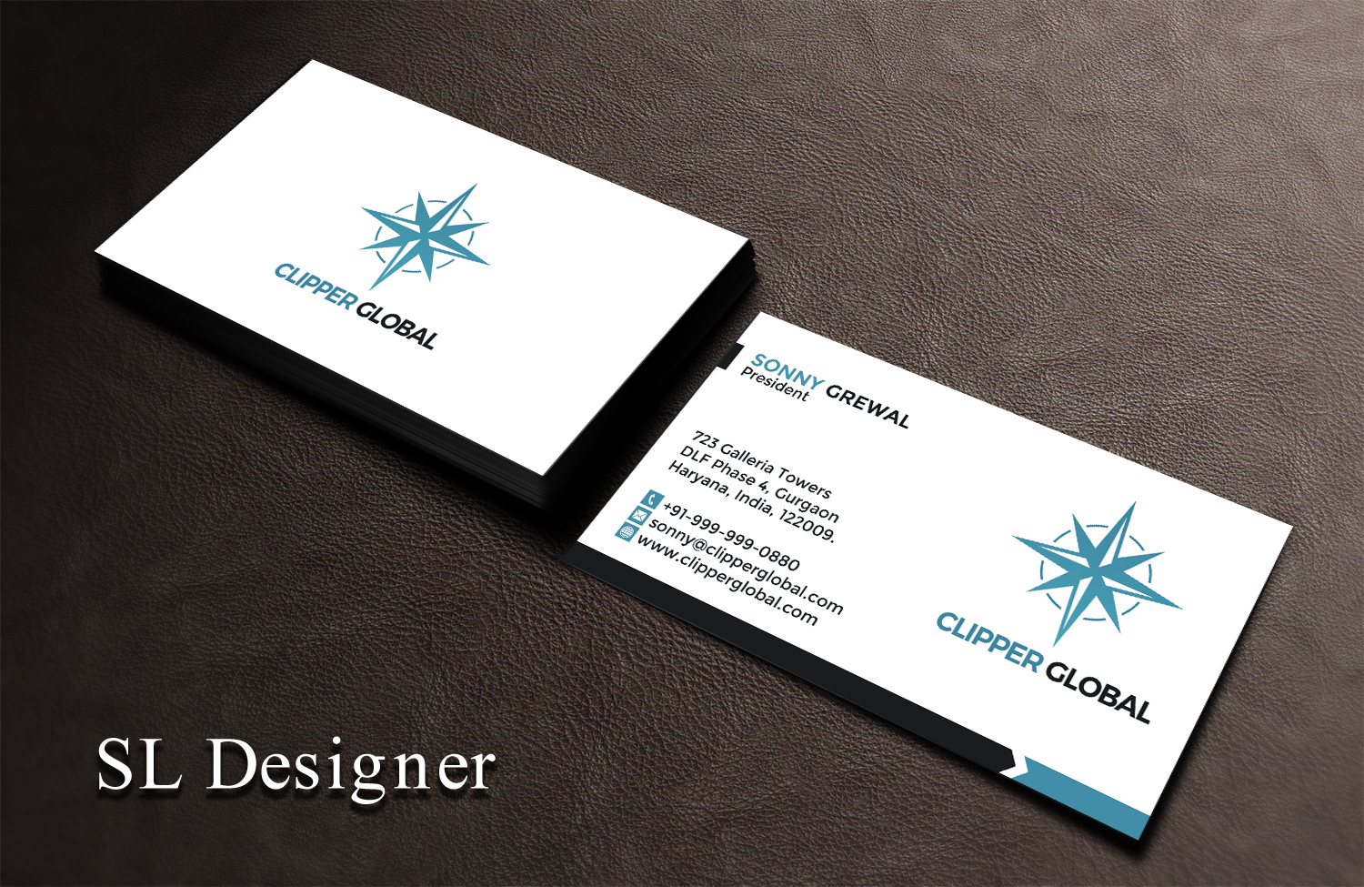 Diseño de Tarjeta de Presentación por SL Designer para Clipper Global | Diseño #13242763