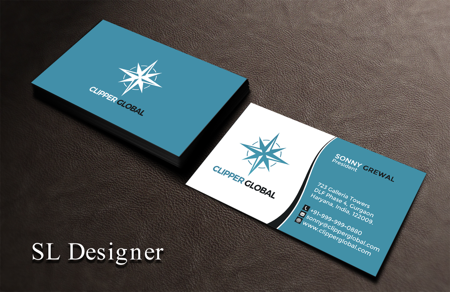 Business Card Design by SL Designer for Clipper Global | Design #13242818