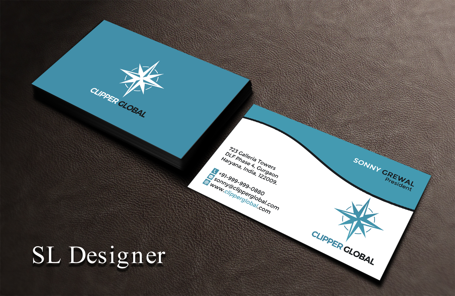 Business Card Design by SL Designer for Clipper Global | Design #13242819