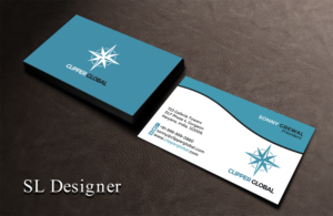 Business Card Design by SL Designer for Clipper Global | Design: #13242819