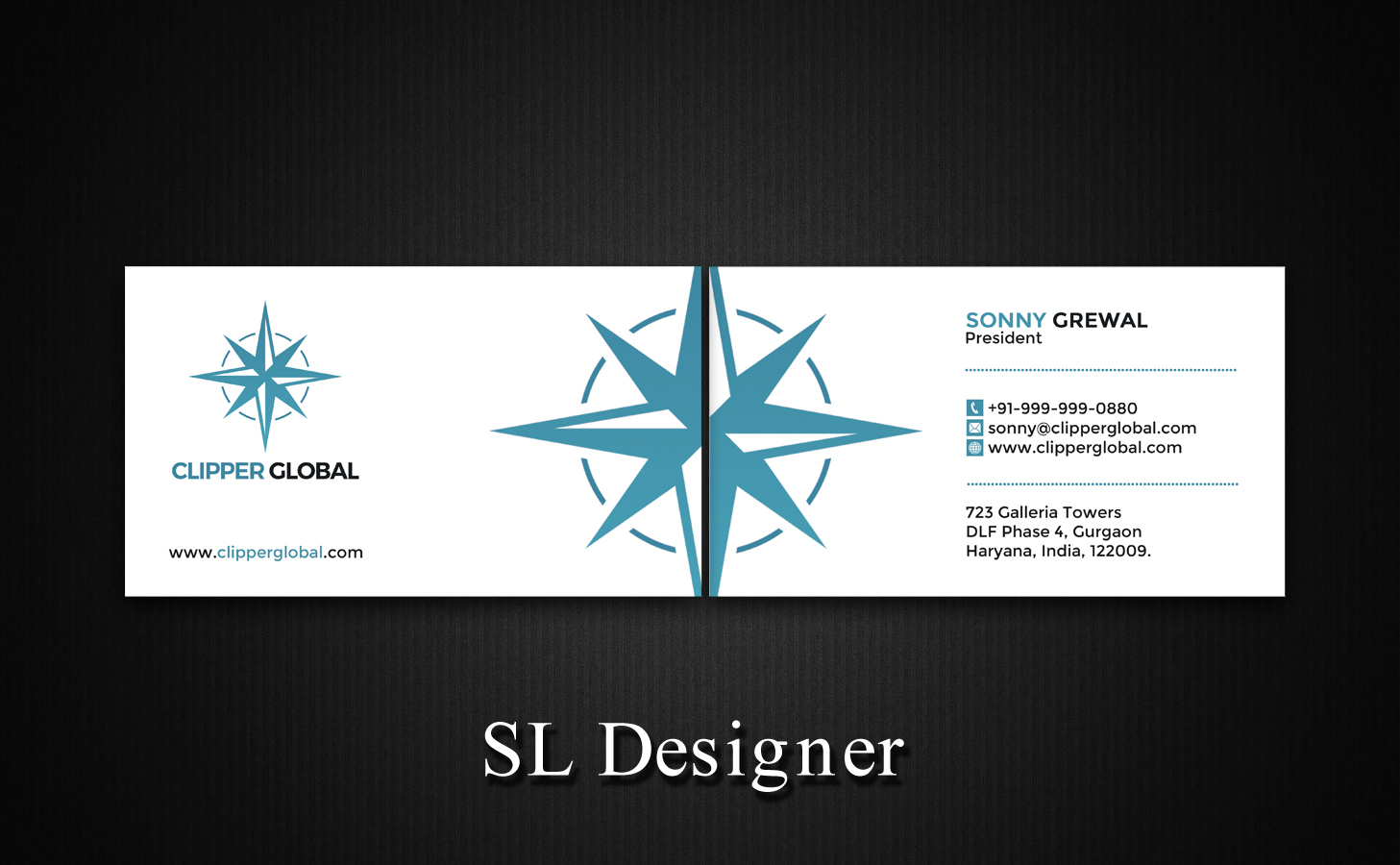 Business Card Design by SL Designer for Clipper Global | Design #13242820