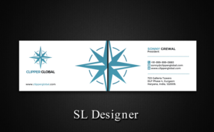 Business Card Design by SL Designer for Clipper Global | Design: #13242820