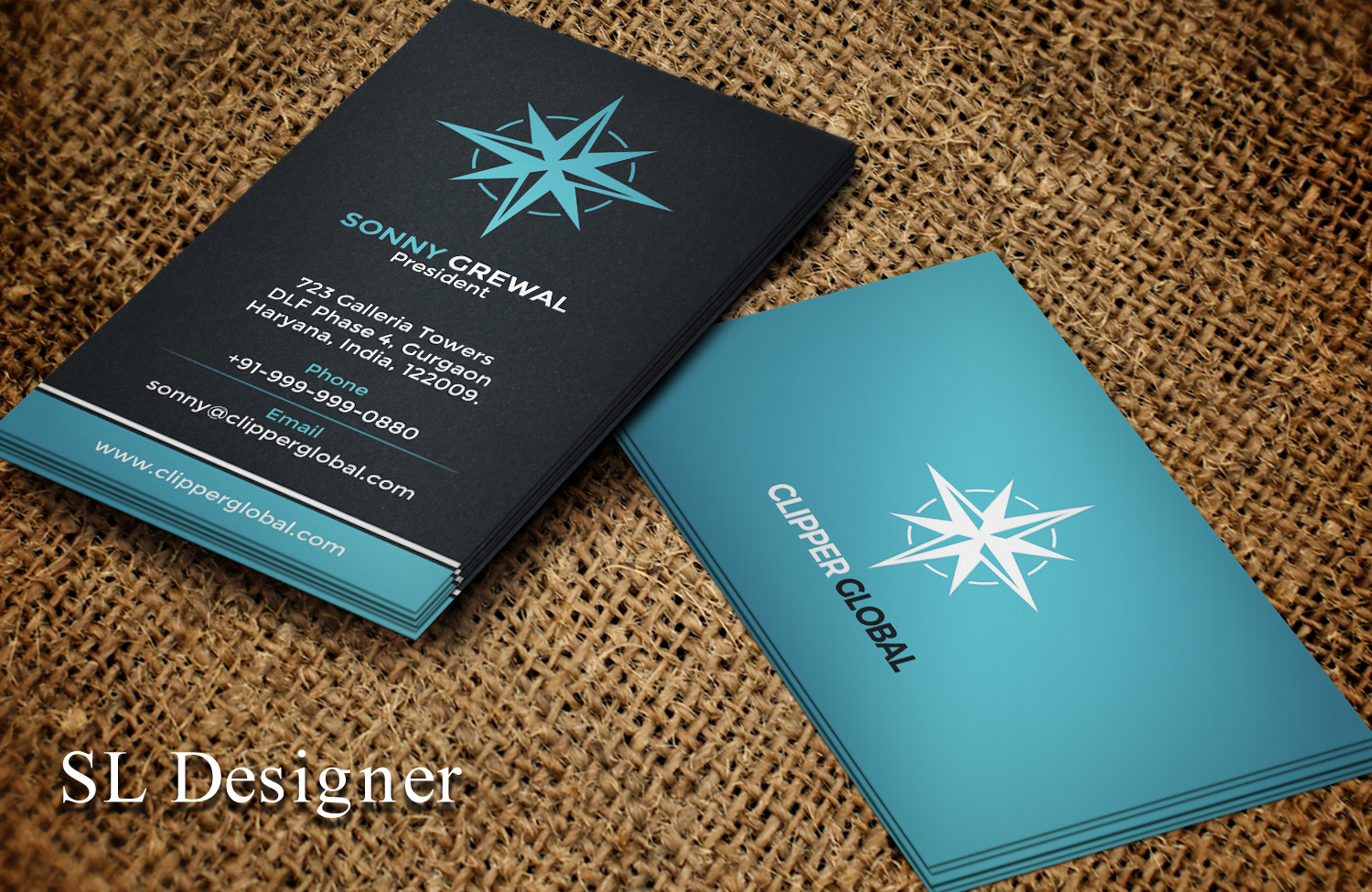 Business Card Design by SL Designer for Clipper Global | Design #13242828