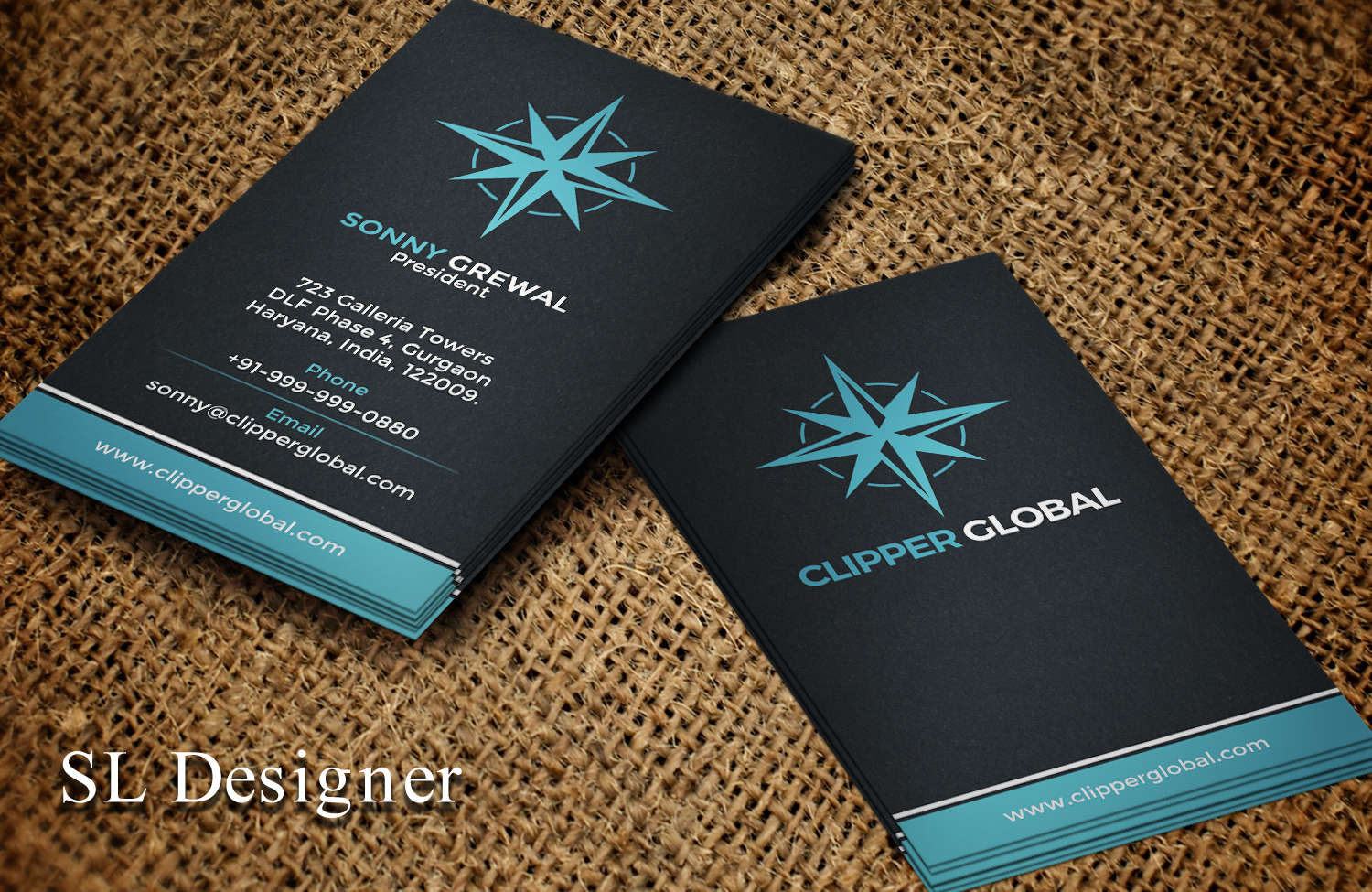 Business Card Design by SL Designer for Clipper Global | Design #13242829