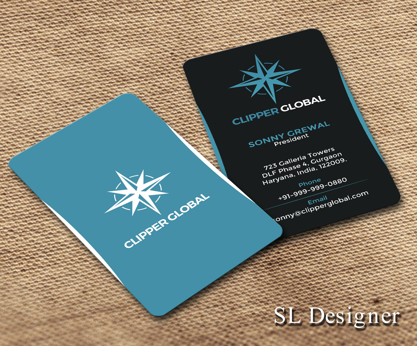 Business Card Design by SL Designer for Clipper Global | Design #13242830