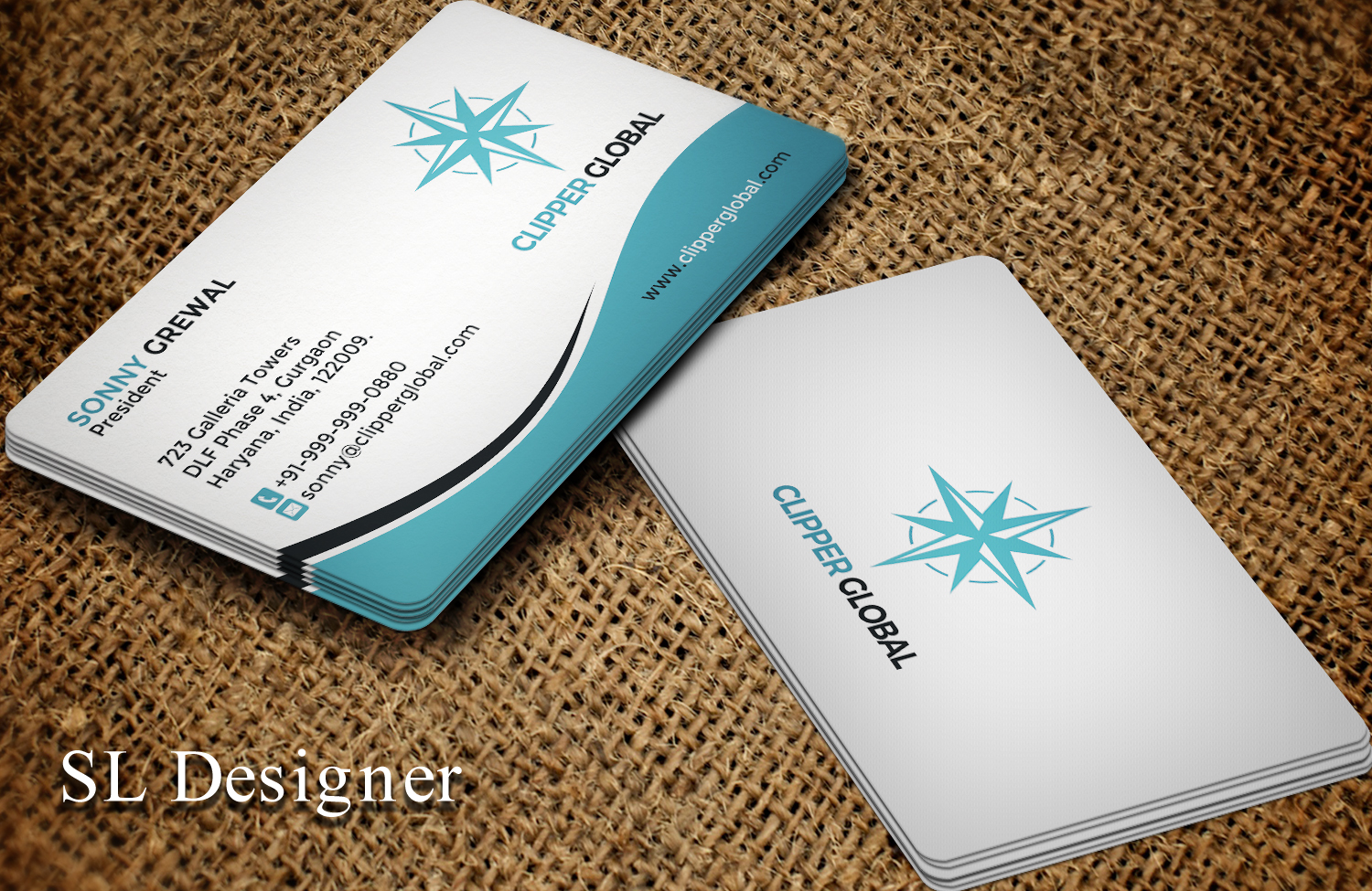Business Card Design by SL Designer for Clipper Global | Design #13242855