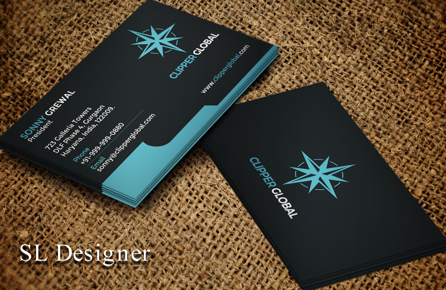 Business Card Design by SL Designer for Clipper Global | Design #13242856