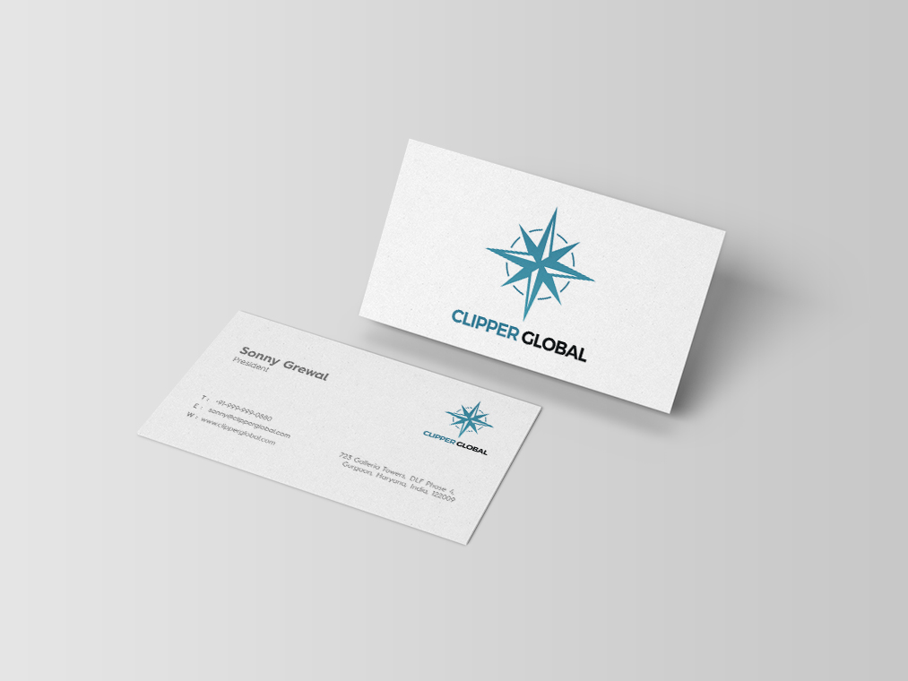 Business Card Design by isabel.paoli for Clipper Global | Design #13261492