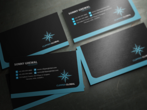 Business Card Design by shachibelani for Clipper Global | Design: #13244987