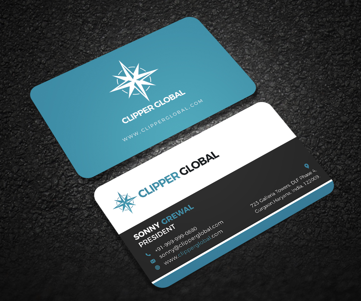 Business Card Design by Graphic Flame for Clipper Global | Design #13298475