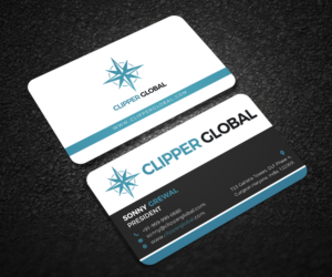 Business Card Design by Graphic Flame for Clipper Global | Design: #13298476