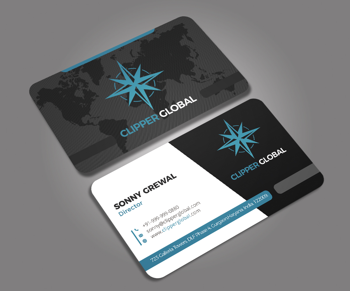 Business Card Design by Graphic Flame for Clipper Global | Design #13298502