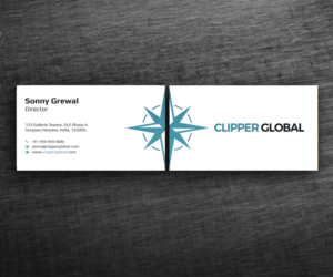 Business Card Design by Graphic Flame for Clipper Global | Design: #13310698