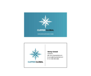 Business Card Design by Boon for Clipper Global | Design #13246945