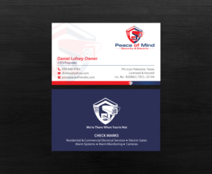 Business Card Design by chandrayaan.creative for this project | Design: #13279774