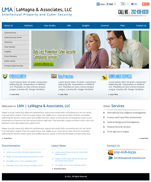 LMA Web Design Project | Web Design by Expert Designer