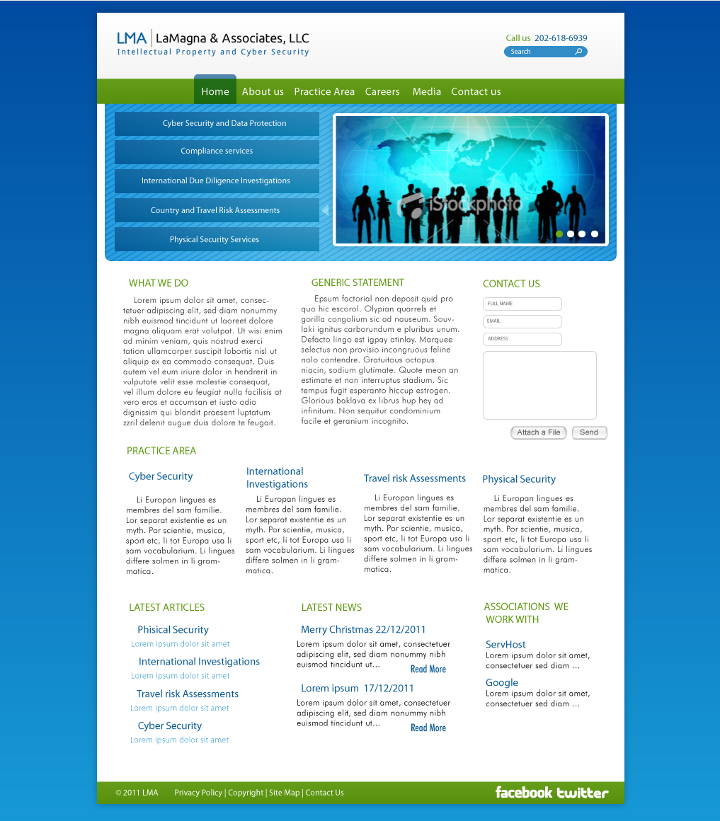 Web Design by Hassene for this project | Design #544771