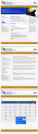 Web Design by LogoDesigns.ae for Owners Corporation Network of Australia Inc | Design: #34898