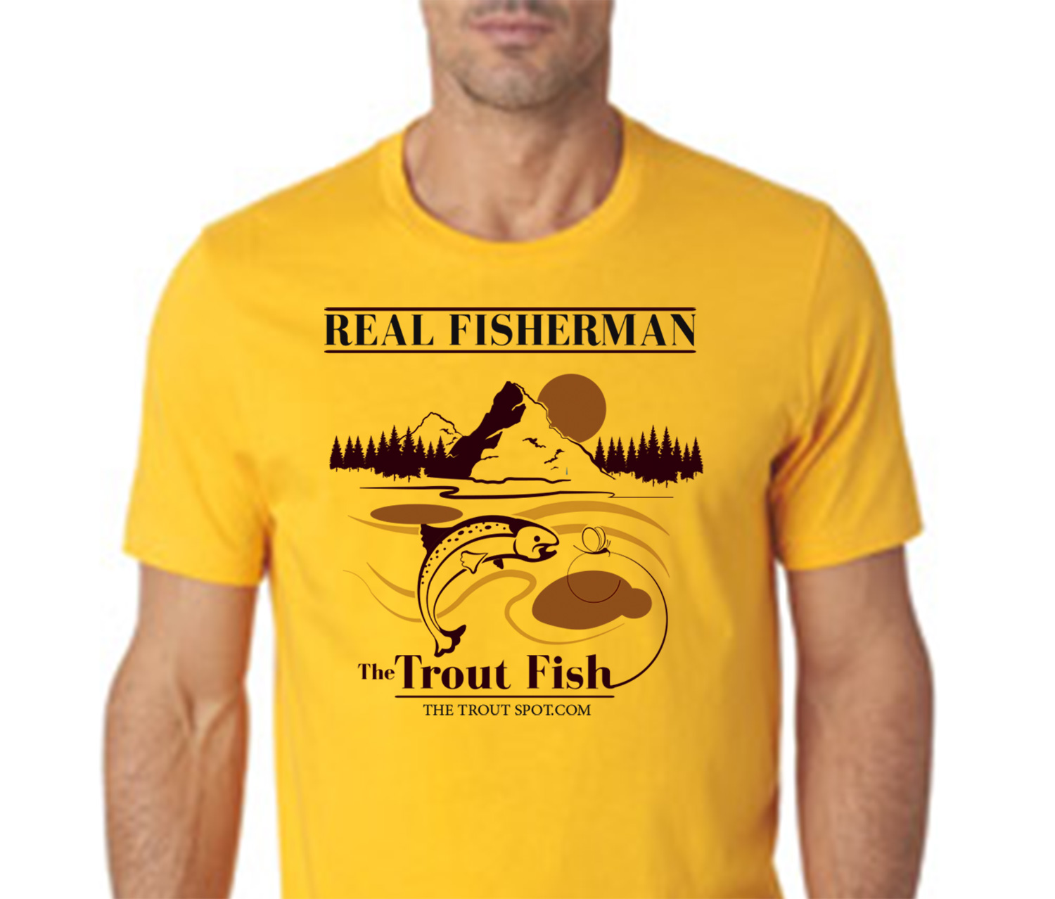 T-shirt Design by Wonderful design for The Trout Spot | Design #13288323