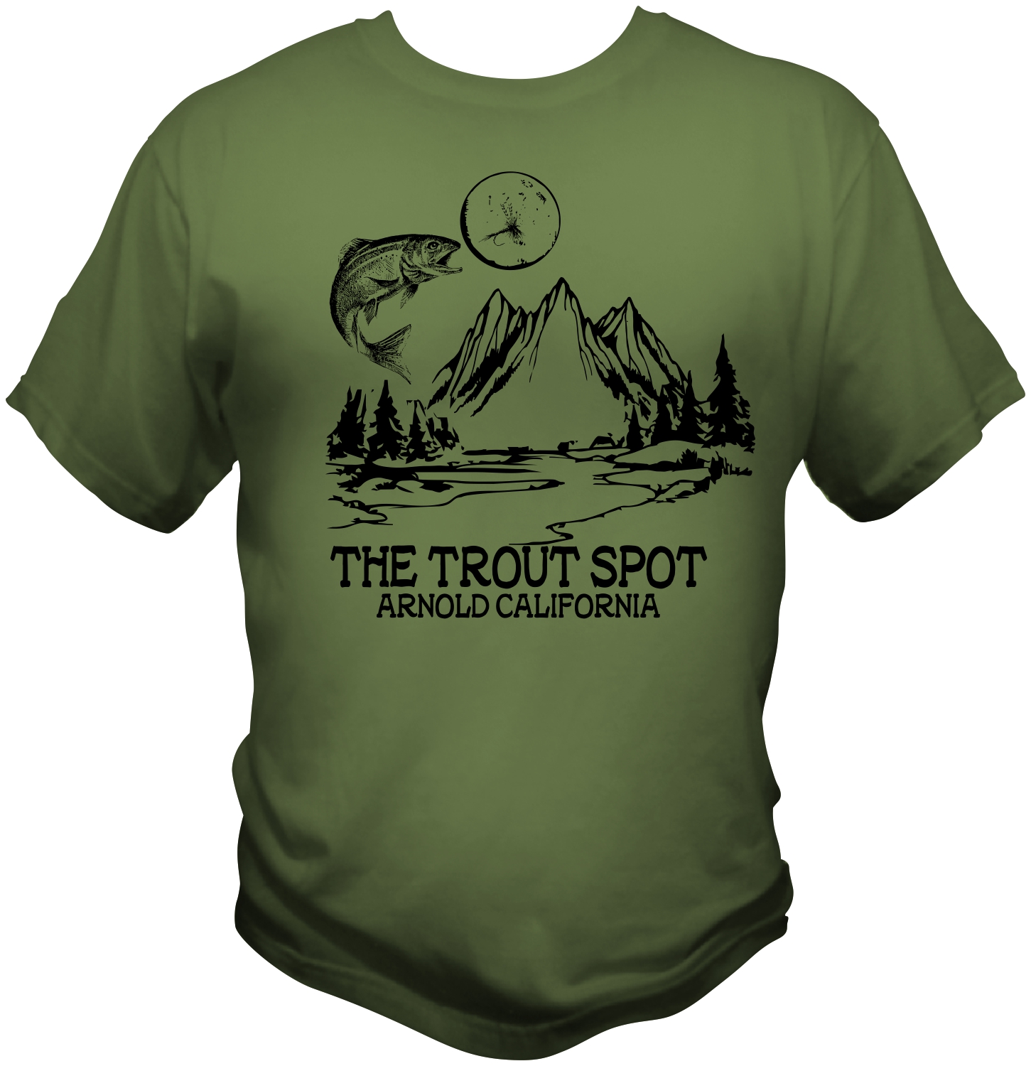 T-shirt Design by bacujkov for The Trout Spot | Design #13315530