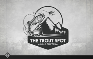 Trout Spot Mountian shirt and decal