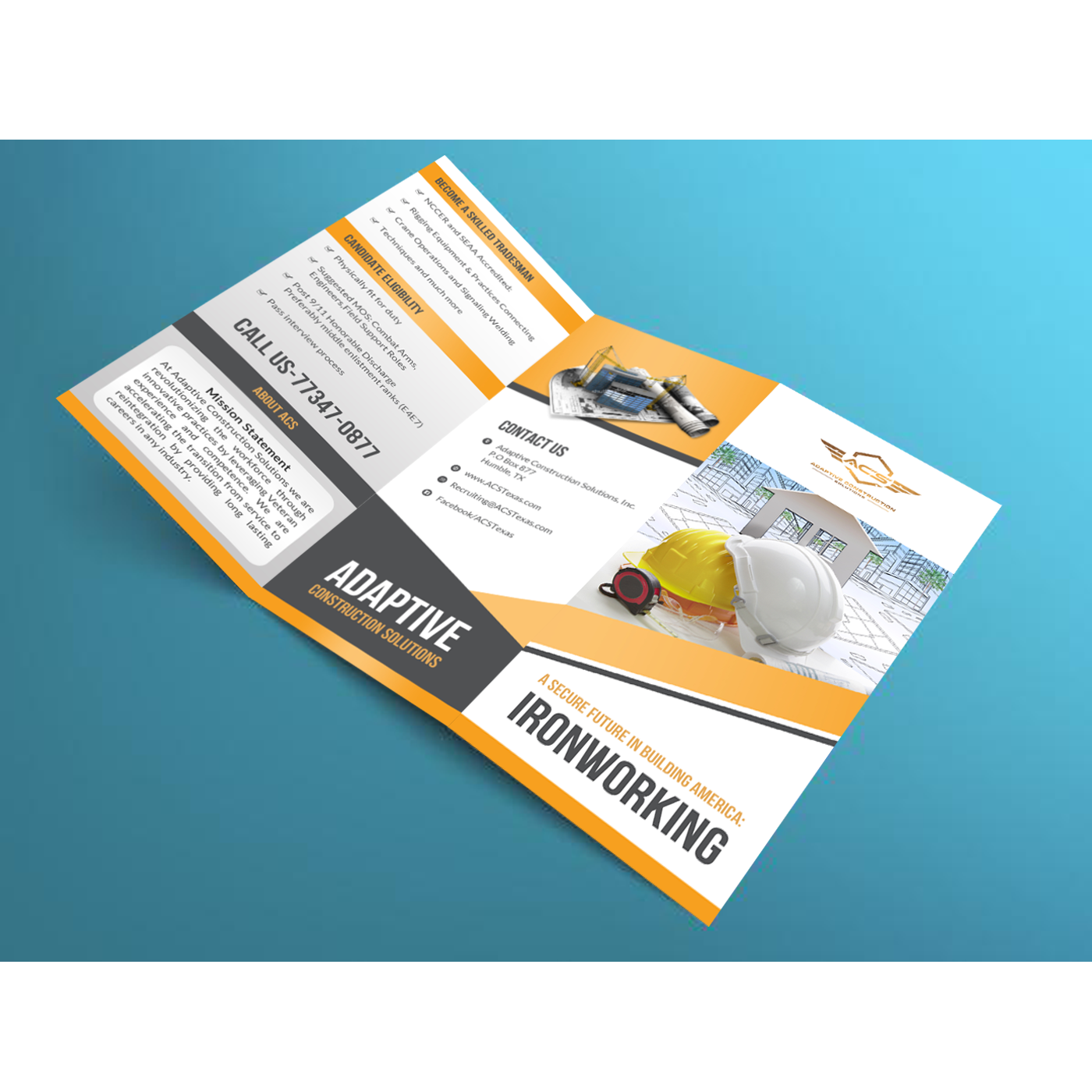 Flyer Design by debdesign for Adaptive Construction Solutions | Design #13308233