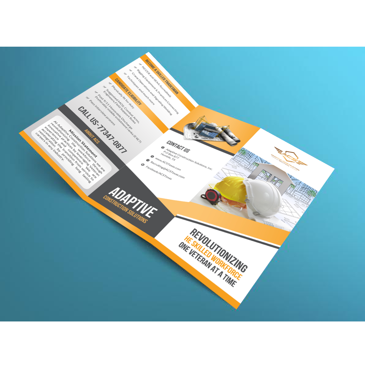 Flyer Design by debdesign for Adaptive Construction Solutions | Design #13308720