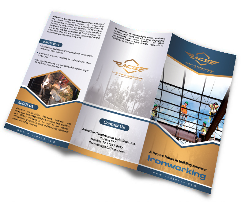 Design de Flyer par creative.bugs pour Adaptive Construction Solutions | Design #13309756