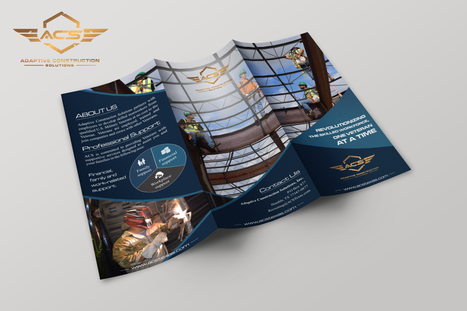 Flyer Design by ecorokerz for Adaptive Construction Solutions | Design #13319534