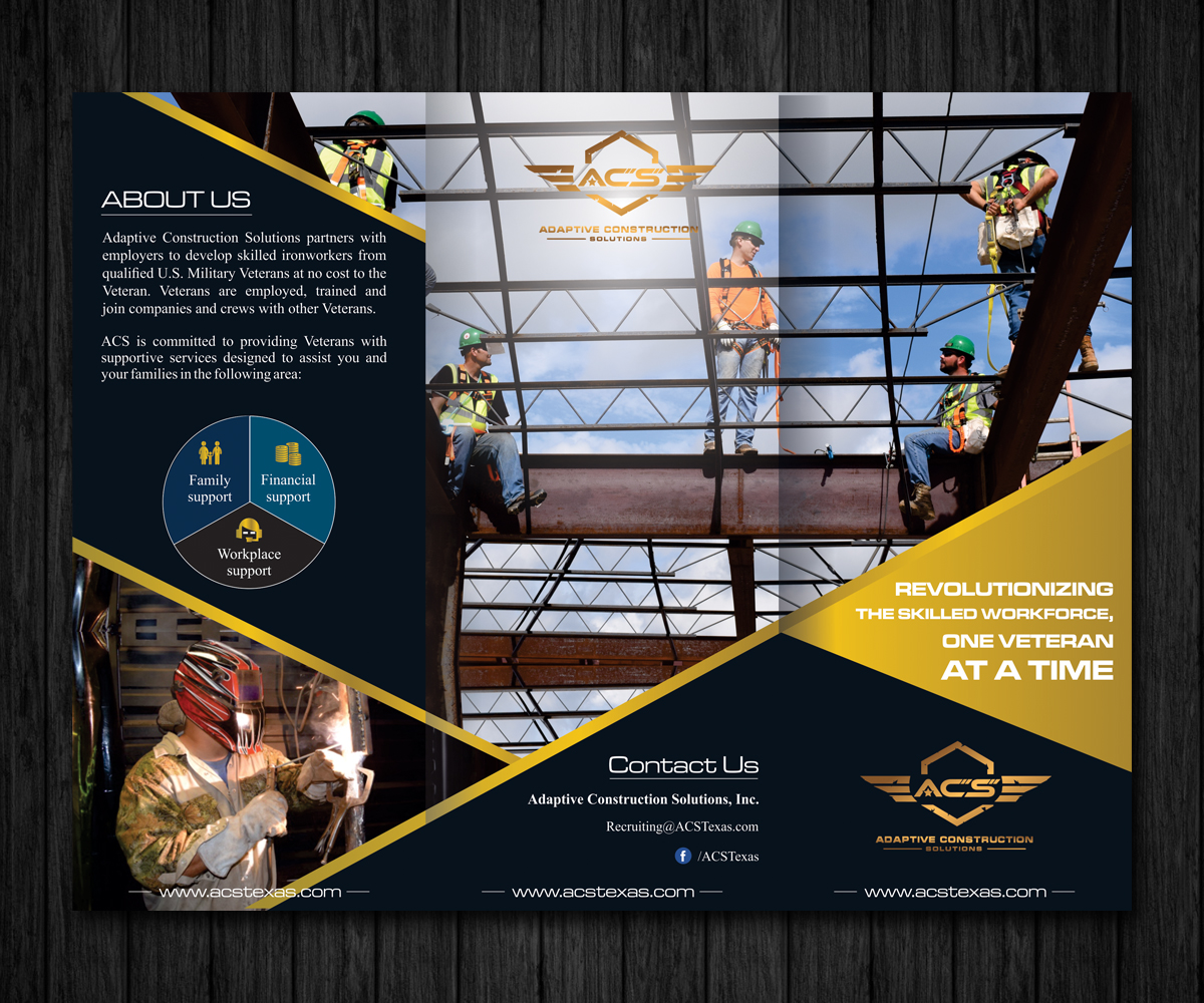 Flyer Design by ecorokerz for Adaptive Construction Solutions | Design #13410194