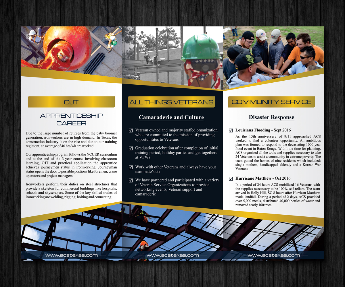 Flyer Design by ecorokerz for Adaptive Construction Solutions | Design #13410195