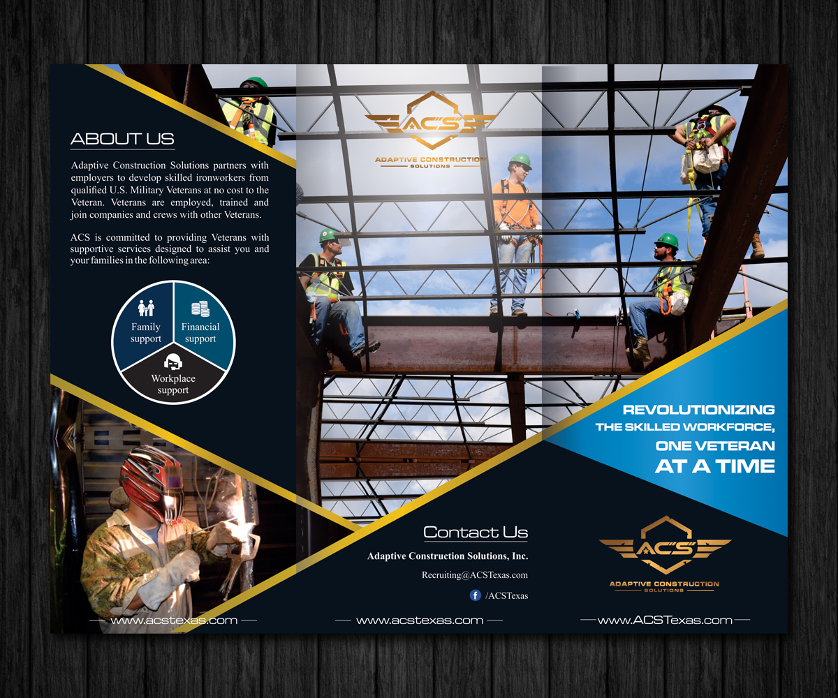 Flyer Design by ecorokerz for Adaptive Construction Solutions | Design #13420080