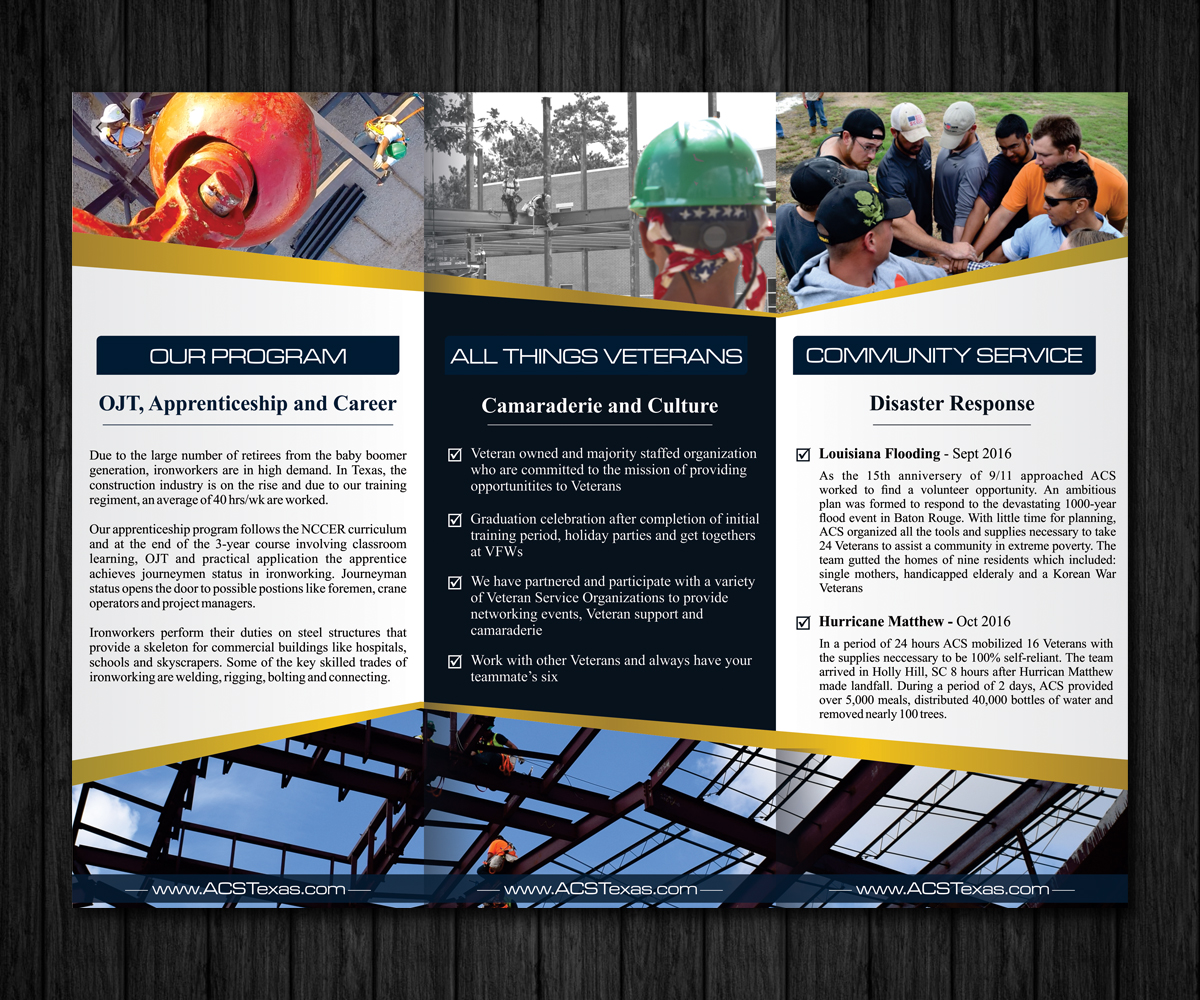 Flyer Design by ecorokerz for Adaptive Construction Solutions | Design #13420081