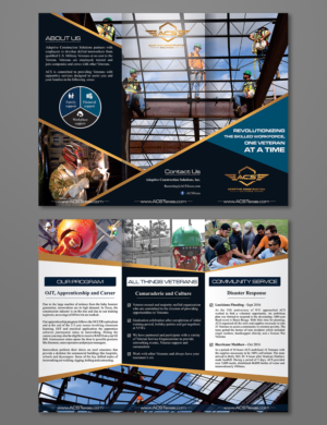 Flyer Design by ecorokerz for Adaptive Construction Solutions | Design: #13551536