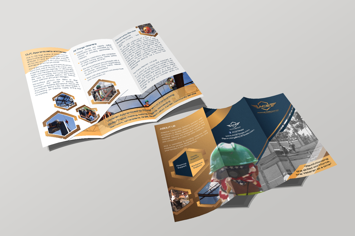 Flyer Design by tanmoy.pramanik for Adaptive Construction Solutions | Design #13427273