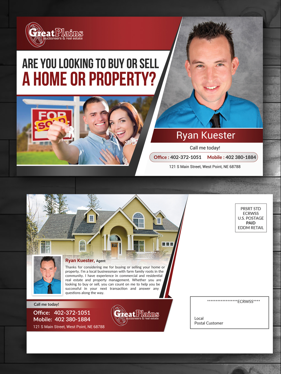 Postcard Design by innovative earth for this project | Design #13419441