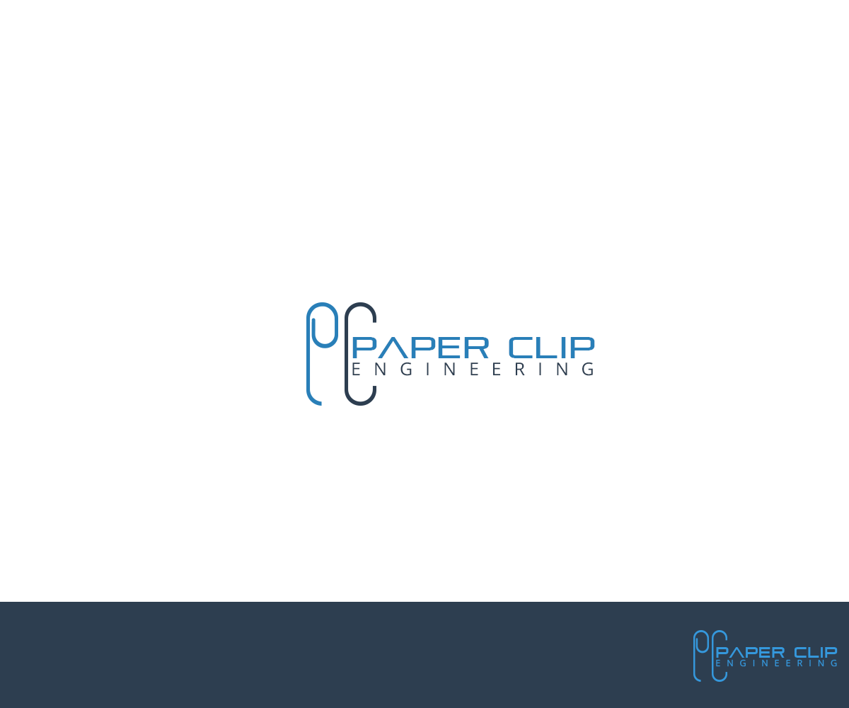 Logo Design by King Cozy for Paper Clip Engineering | Design #13359121