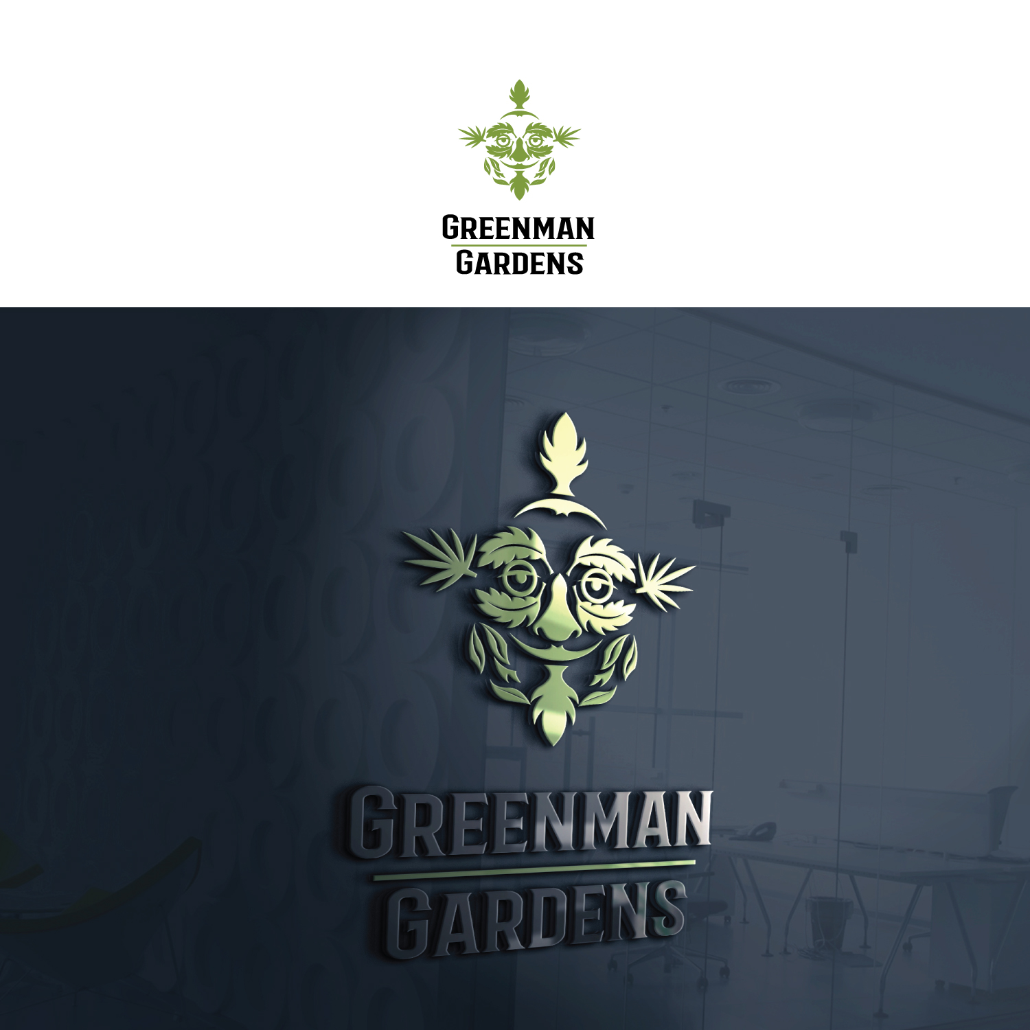 Logo Design by alokinstudio for Greenman Gardens, Inc.  | Design #13404926