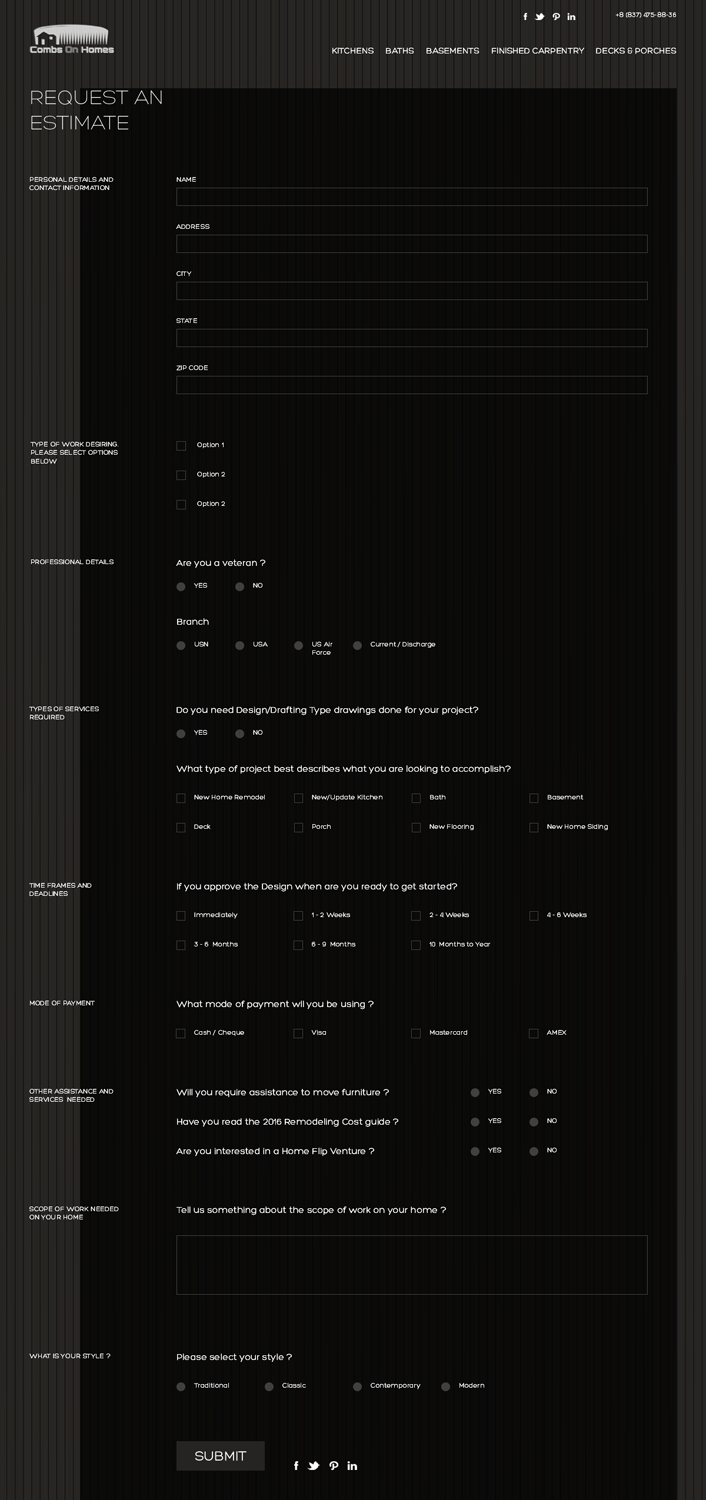 Web Design by coa for this project | Design #13338092