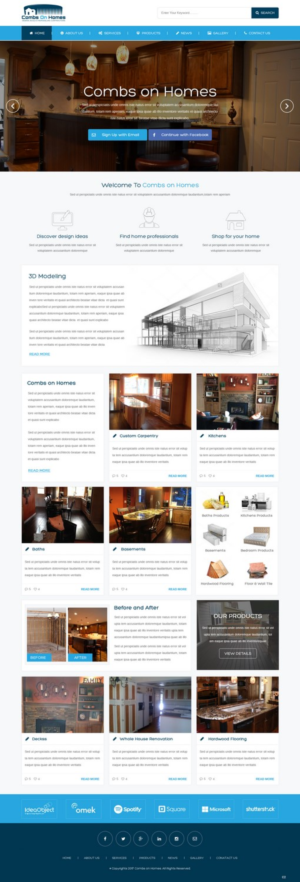 Web Design by pb for this project | Design: #13247141