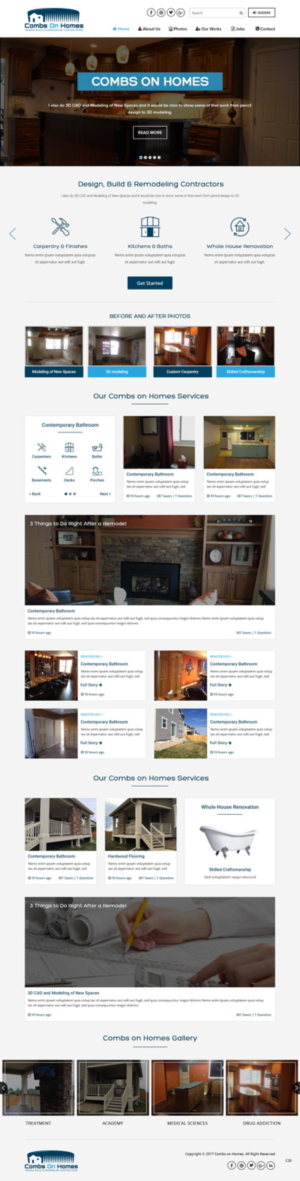 Web Design by pb for this project | Design: #13247497
