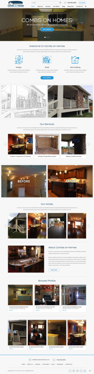 Web Design by pb for this project | Design: #13247499