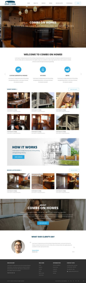 Web Design by pb for this project | Design: #13258448